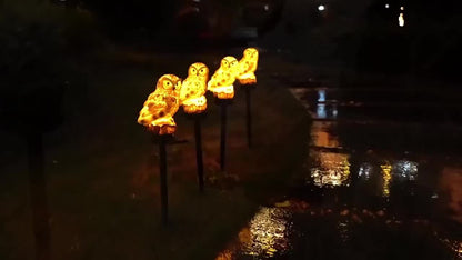 Skorter | SolarOwl - LED Solar Coating Lamp, Garden Decoration with Hare Design