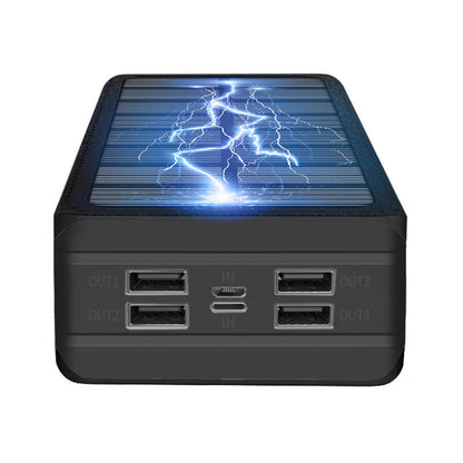 Skorter | Massive 50000 mAh Capacity Wireless Solar Power Bank