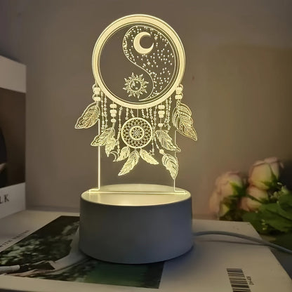 Skorter | DreamLight - 3D Dreamcatcher LED Table Lamp