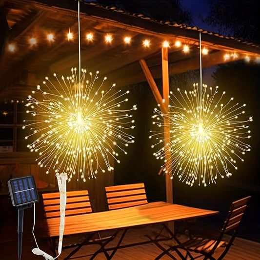 Skorter | SolarGlow - Solar Energy LED Garden Lighting with 90 Warm White LED Lights