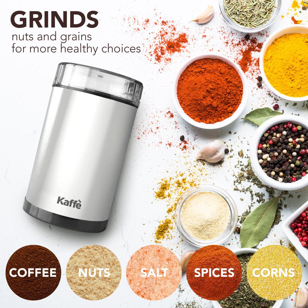 Skorter | 14Cup Electric Coffee Grinder, Stainless Steel