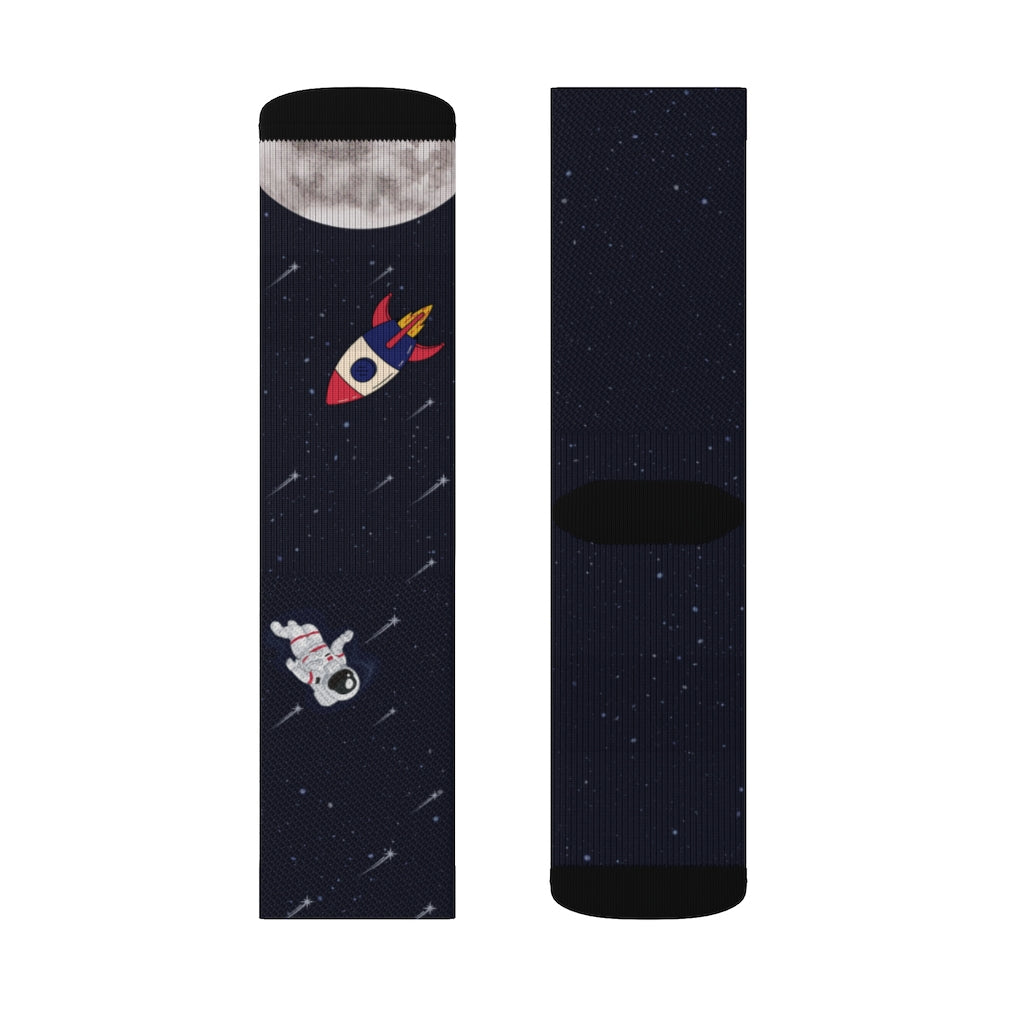 Skorter | and Space Funny Novelty Socks