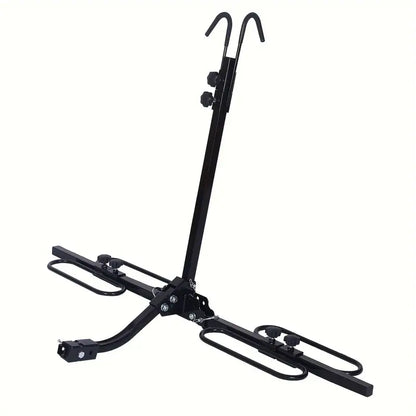 Skorter | 2 Bike Holder Platform Trailer Rack Bicycle Rider Mount Fold Receiver 2"