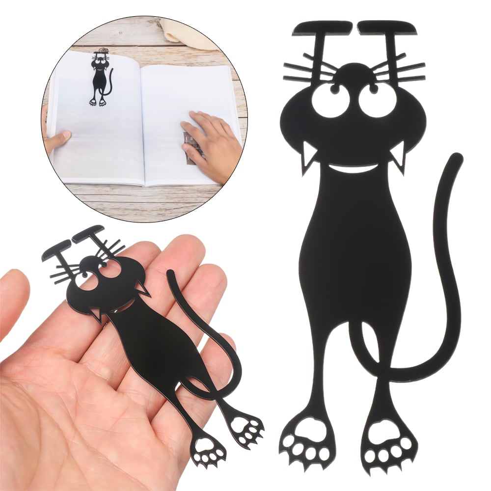Skorter | Curious Cat Bookmark- Locate Reading Progress With Cute Cat Paws