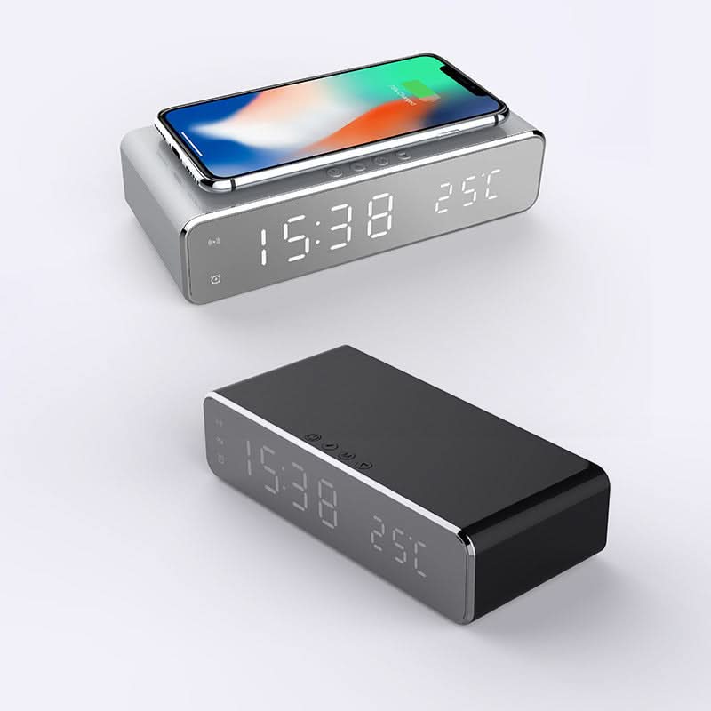 Skorter | BENNETT - LED alarm clock with wireless charger