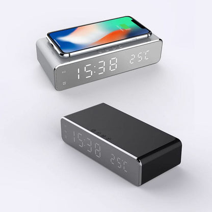 Skorter | BENNETT - LED alarm clock with wireless charger