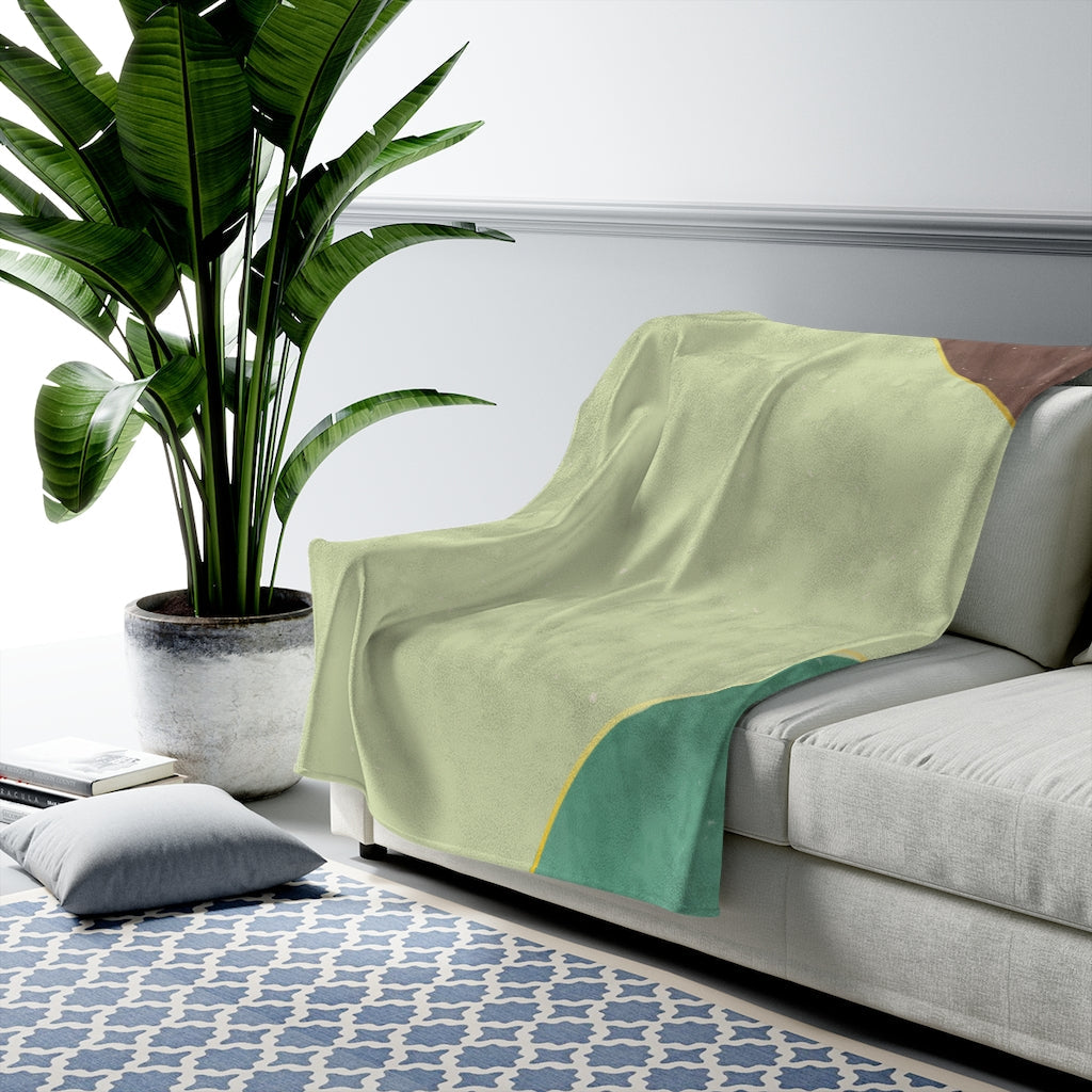 Skorter | Mountain Velveteen Plush Blanket