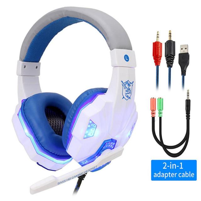 Skorter | Wired LED Light Gamer Headset