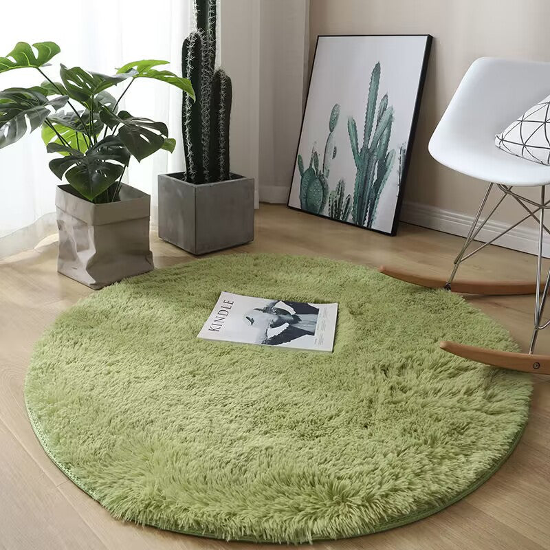 Skorter | Cozy soft round rug