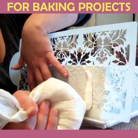 skorter | Diy Cake Lace Decoration Mold