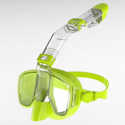 Skorter | Foldable Snorkel Mask with Anti-Fog Lens and Adjustable Strap for Easy Underwater Exploration