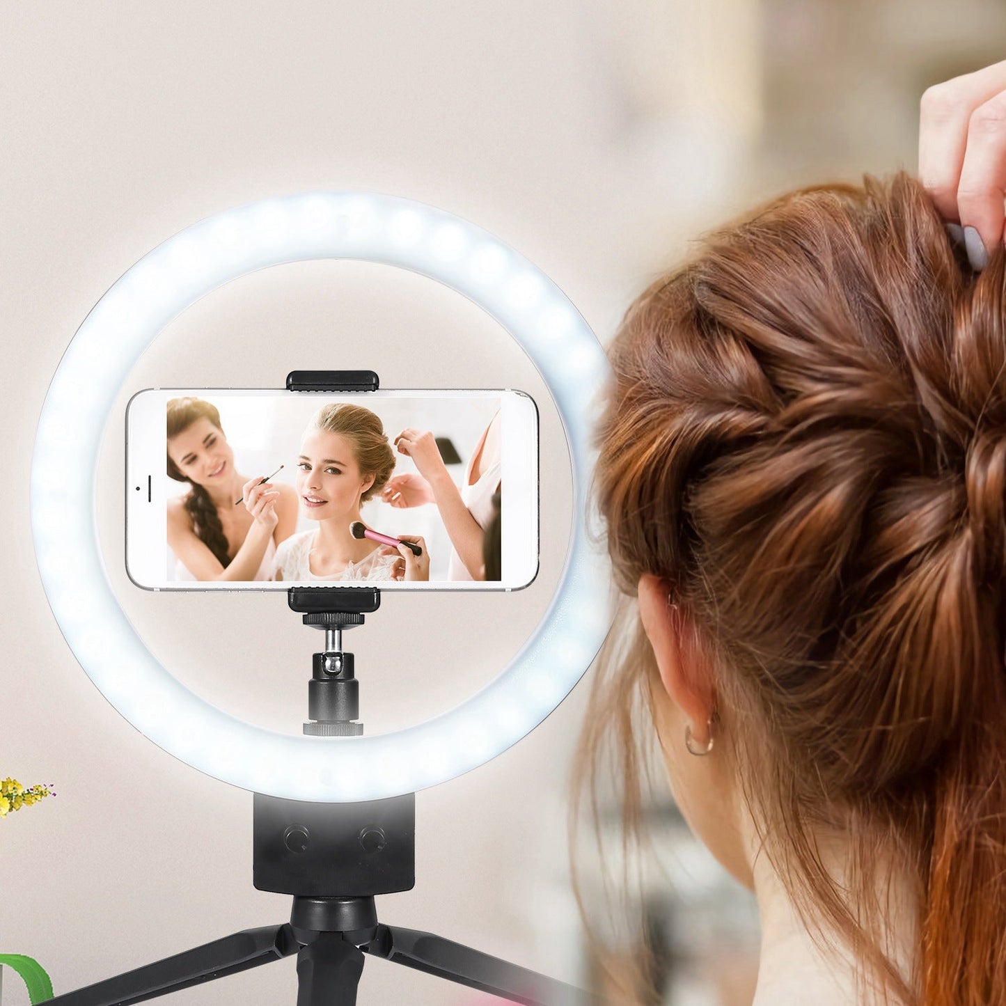 Skorter | 9" Dimmable LED Ring Light with Stand