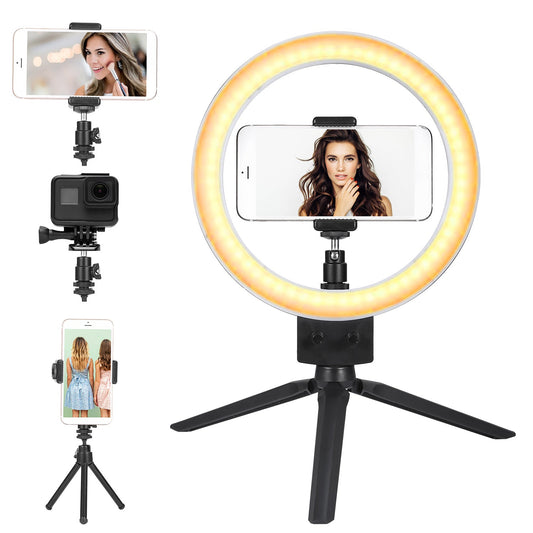Skorter | 9" Dimmable LED Ring Light with Stand