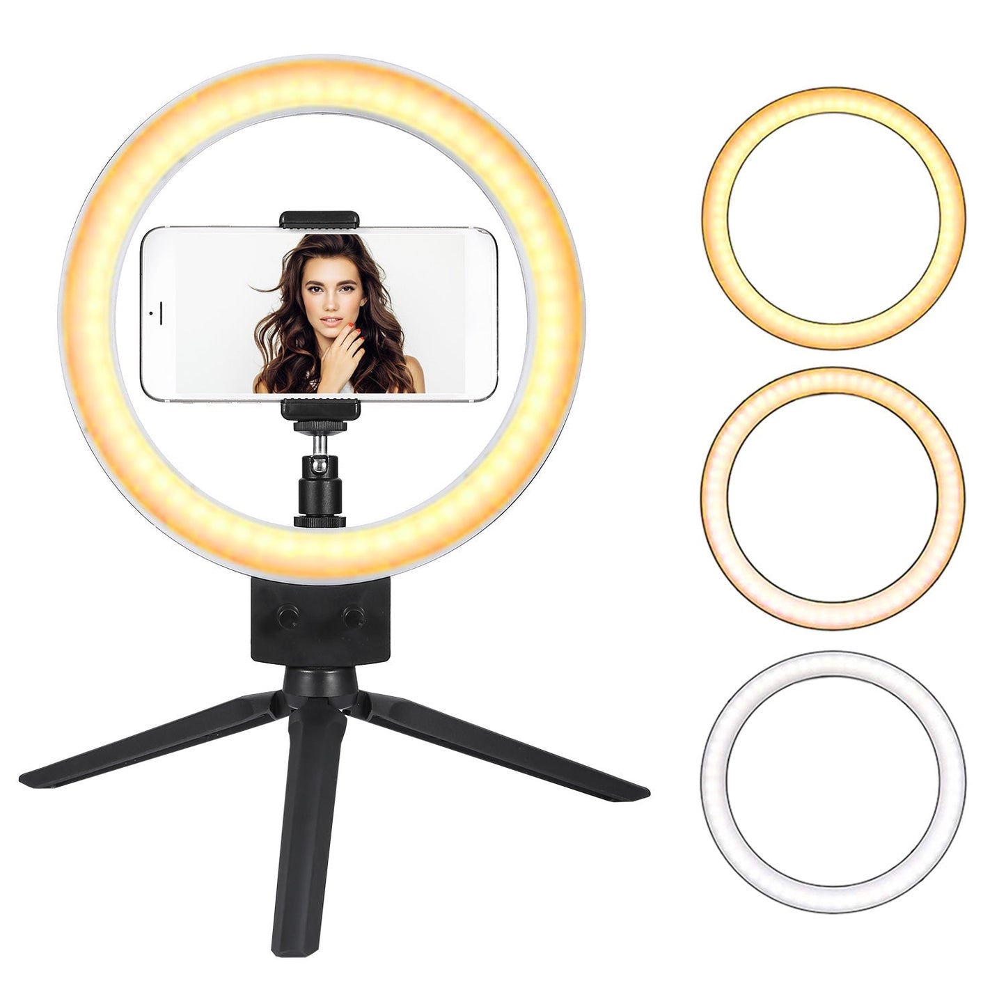 Skorter | 9" Dimmable LED Ring Light with Stand