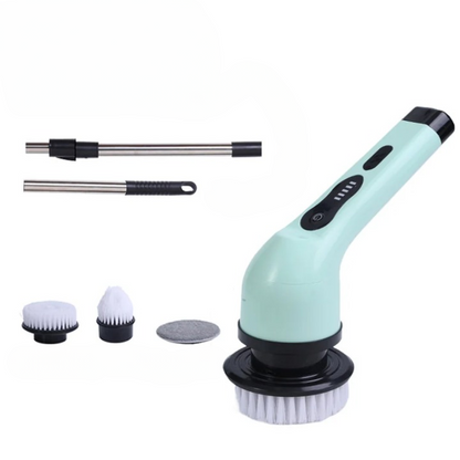 Skorter | 9-in-1 Electric Spin Cleaning Brush with LED Display – 1+1 FREE