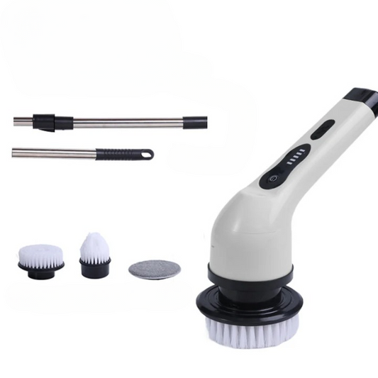Skorter | 9-in-1 Electric Spin Cleaning Brush with LED Display – 1+1 FREE