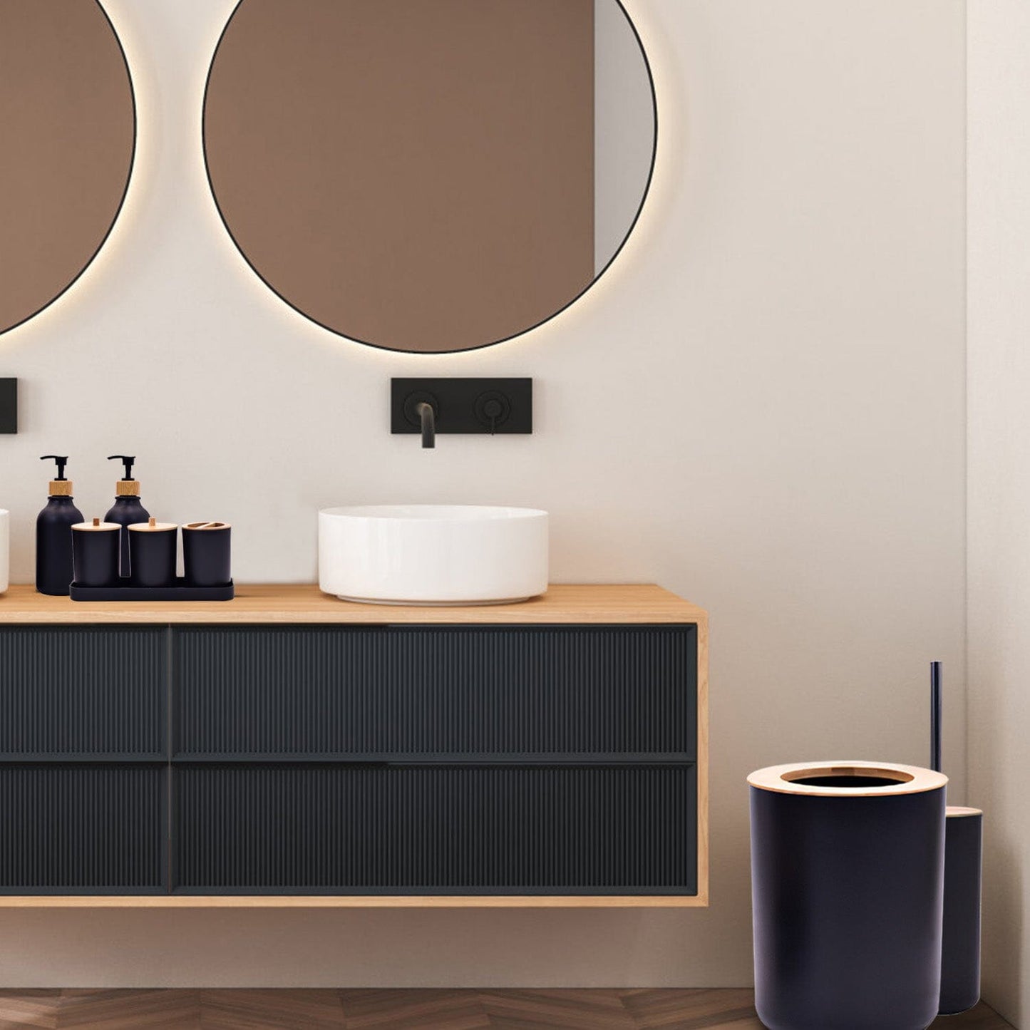 Skorter | 9-piece: Bathroom Accessory Set