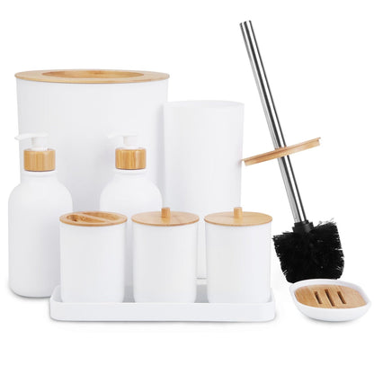 Skorter | 9-piece: Bathroom Accessory Set