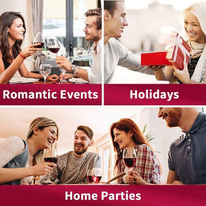 Skorter | 9-piece set: corkscrew set with corkscrew, foil cutter, thermometer, stopper and more