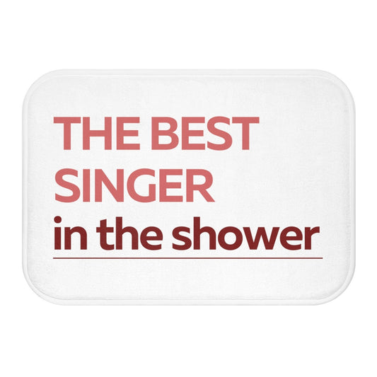 Skorter | Best Singer in Skorter | Shower Red Bath Mat