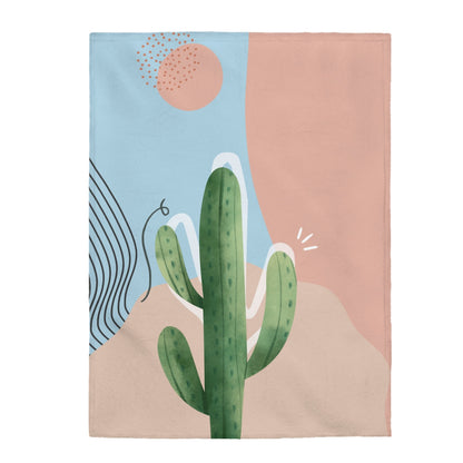 Skorter | Abstract Blanket Plush Throw