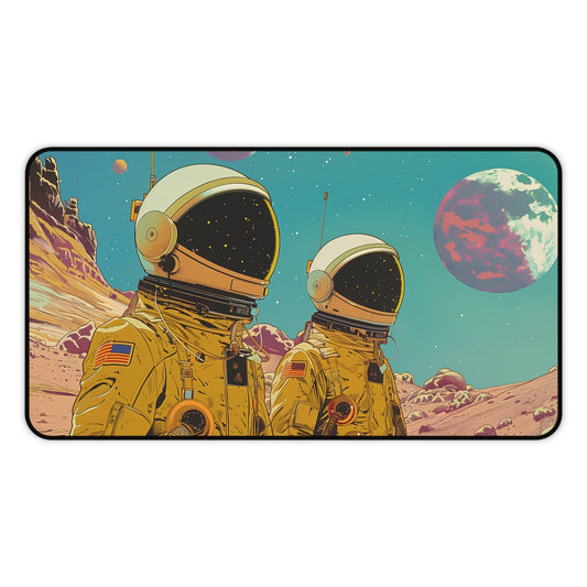 Skorter | Astronauts in Space Large Mouse Pad - 2 Sizes