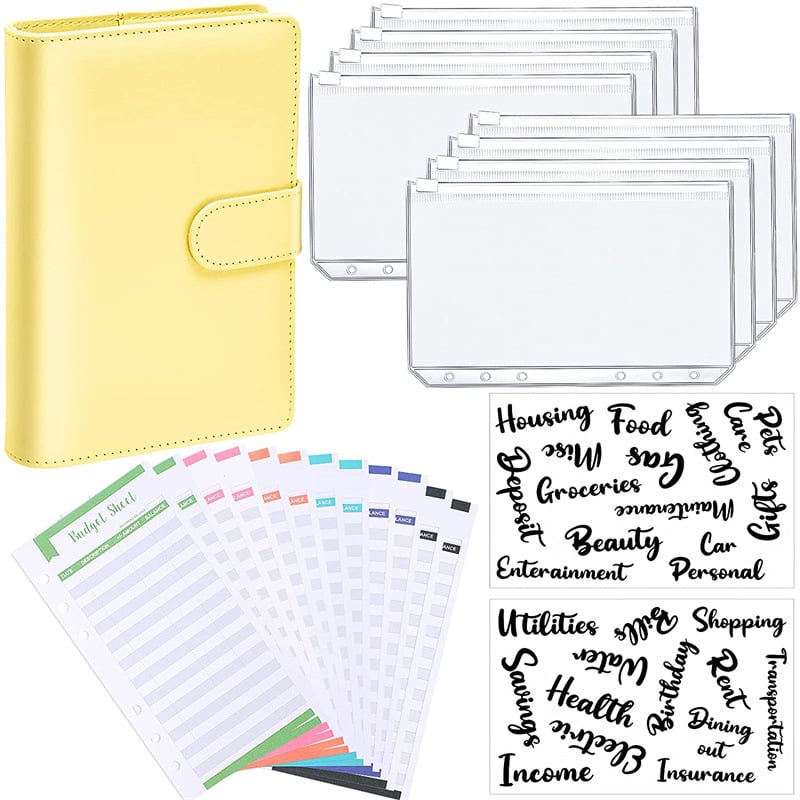 Skorter | Budget Binder Book With Cash Envelopes
