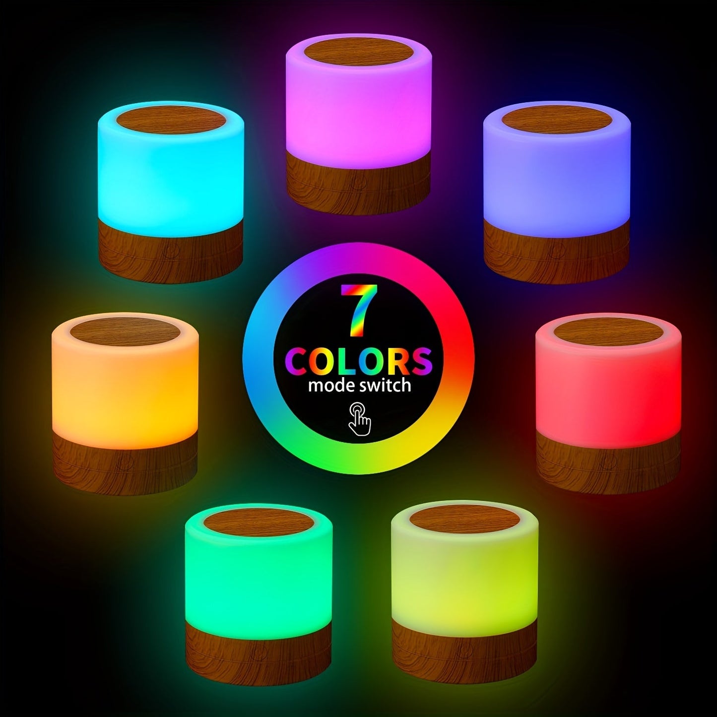 Skorter | LightAura - RGB Table Lamp Touch Control with Remote
