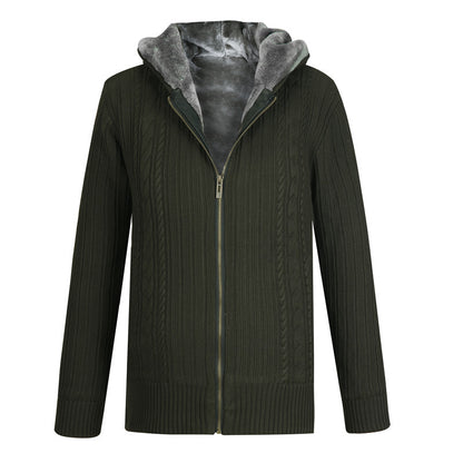 Herrkofta med huva och foder i Skorter