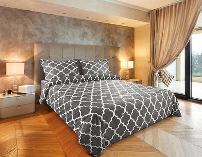 Skorter | Luxurious Brushed Velvet Microfiber Duvet Cover Set
