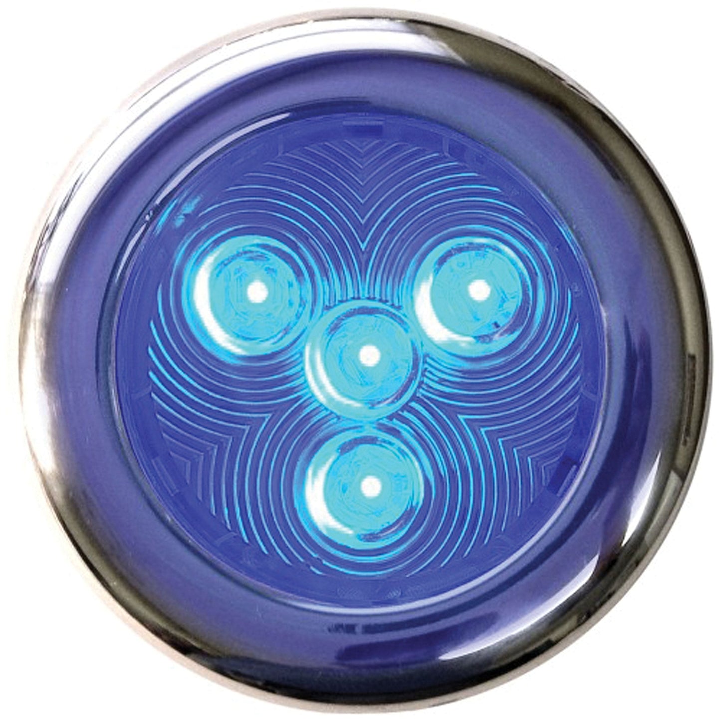 Skorter | T-H Marine Led Puck Light, 3-Inch Stainless Steel/Blue, Perfect For Boats And Outdoor Use