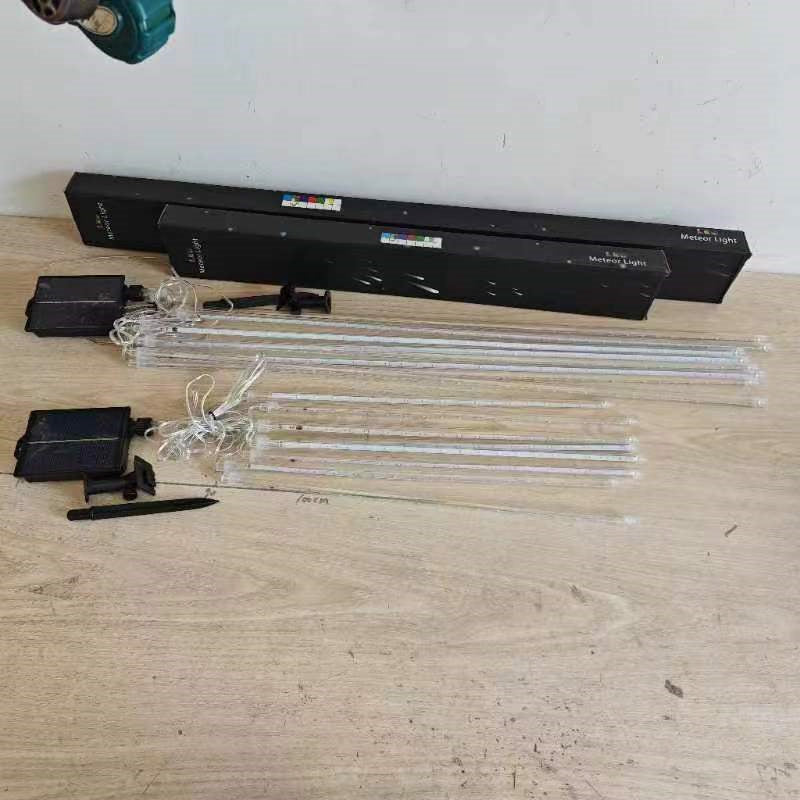 Skorter | 8 Tube Meteor Shower Light Outdoor Light String Waterproof Garden Light For Wedding Party Christmas Xmas Decoration
