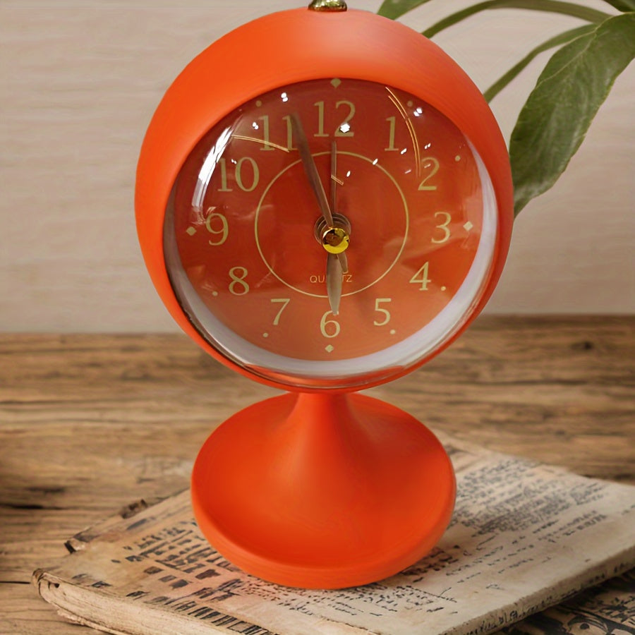 Skorter | CartoonGlow - Modern Illuminating Clock with Golden Hands