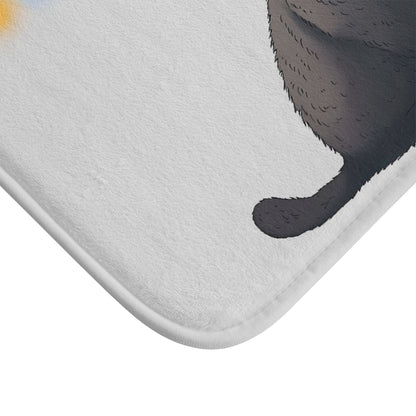 Skorter | Black Cat Bath Mat