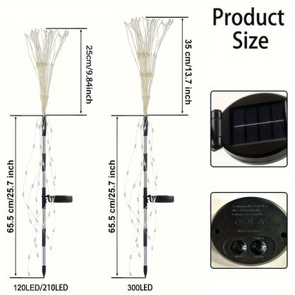 Skorter | SolarBloom - Colorful Solar Energy Garden Lighting with 8 Light Modes