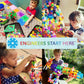 Skørter | Brain Flakes 500 Piece Connector Set - A Creative and Educational Alternative to Building Blocks - Tested for Children's Safety - A Great Stem Toy for Both Boys and Girls