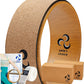 Skørter | Pete's Choice Yoga Wheels with Yoga Strap & Exercise Guide | Comfortable & Durable Yoga Balance Accessory | Increase Flexibility | Improve Posture