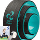 Skørter | Pete's Choice Yoga Wheels with Yoga Strap & Exercise Guide | Comfortable & Durable Yoga Balance Accessory | Increase Flexibility | Improve Posture