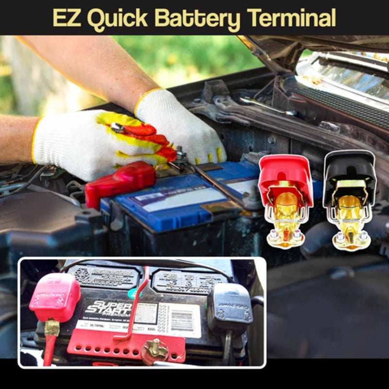 Skorter | 2 quick-release rod clamps for car rods