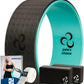 Skørter | Pete's Choice Yoga Wheels with Yoga Strap & Exercise Guide | Comfortable & Durable Yoga Balance Accessory | Increase Flexibility | Improve Posture