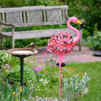 Skorter | Flamingo Solar Light Metal Art