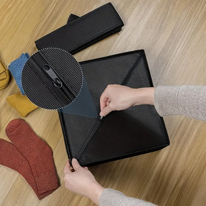 Skorter | 2-Pack Collapsible Sock and Underwear Organizer with 24 Pockets