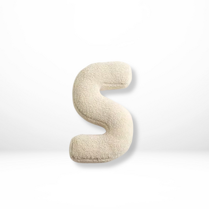 Skorter | Alphabet Cushion Velura – Soft Velvet Decorative Cushion in Every Letter of the Alphabet