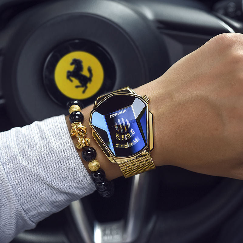 Skorter | Men's Diamond Style Quartz Watch