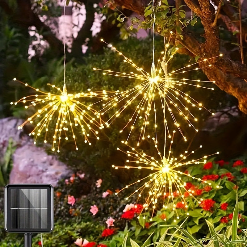Skorter | SolarGlow - Solar Energy LED Garden Lighting with 90 Warm White LED Lights