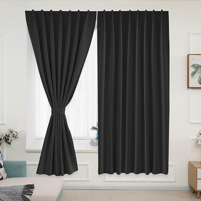 Skorter | Blackout Curtains - 2 Pieces Blackout Curtain Panels for Bedroom and Living Room