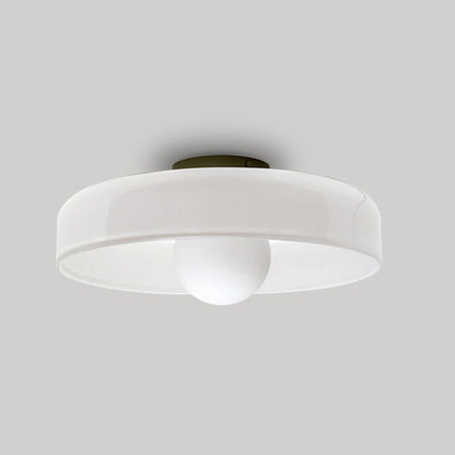 Skorter | LED Round Flush Mount Ceiling Light Fixture - Modern Energy-Efficient Lighting for Contemporary Home Décor & Low Ceilings