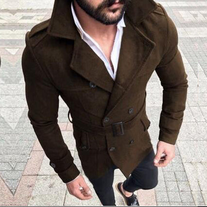 Men's stylish, tailored designer coat Skorter