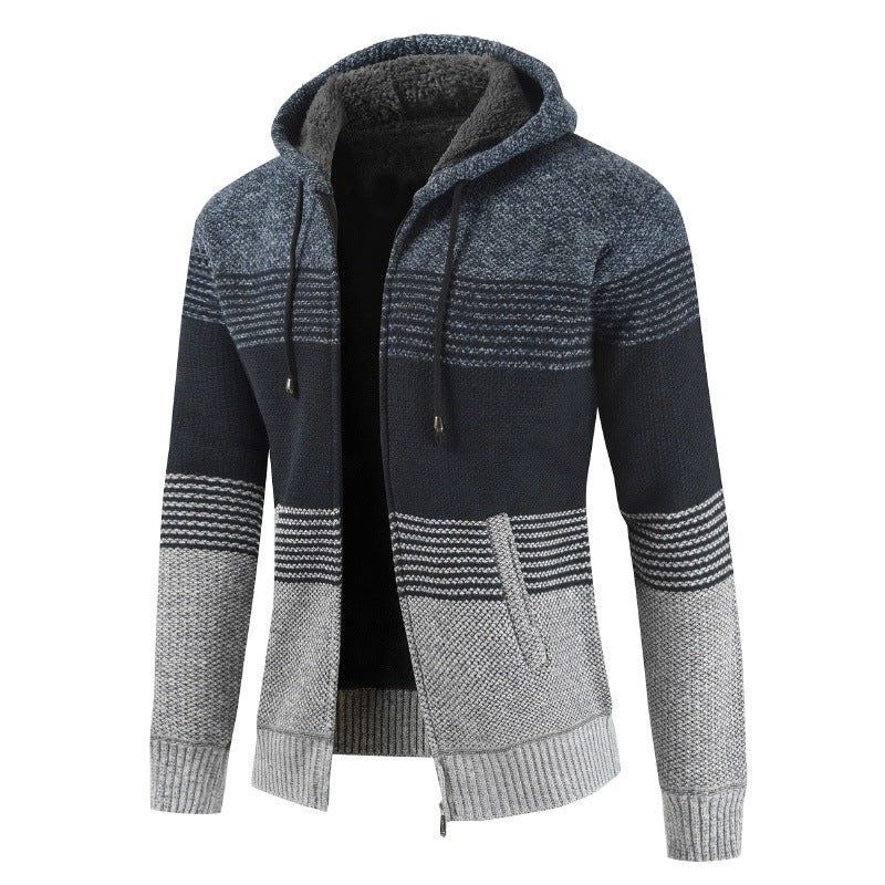 Herrkofta med huva Skorter