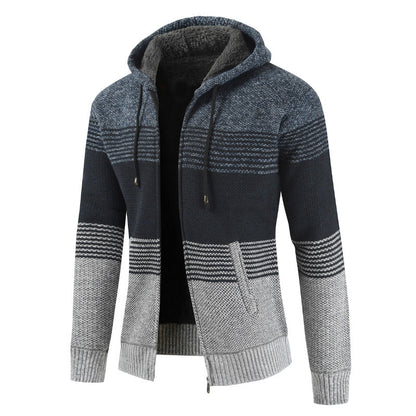 Herrkofta med huva Skorter